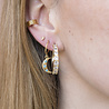All the Luck in the World Aimé Goldplated Earring Moon Star Turquoise All the Luck in the World Aimé Goldplated Earring Moon Star Turquoise