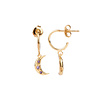 All the Luck in the World Aimé Goldplated Earring Moon Star Lilac All the Luck in the World Aimé Goldplated Earring Moon Star Lilac