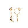 All the Luck in the World Aimé Goldplated Earring Moon Star Black All the Luck in the World Aimé Goldplated Earring Moon Star Black