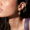 All the Luck in the World Aimé Goldplated Earring Rectangle Star Clear All the Luck in the World Aimé Goldplated Earring Rectangle Star Clear