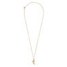 All the Luck in the World Aimé Goldplated Necklace Snake Black Pink All the Luck in the World Aimé Goldplated Necklace Snake Black Pink
