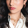 All the Luck in the World Aimé Goldplated Necklace Moon Star Pink All the Luck in the World Aimé Goldplated Necklace Moon Star Pink