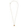 All the Luck in the World Aimé Goldplated Necklace Circle Black Eye All the Luck in the World Aimé Goldplated Necklace Circle Black Eye