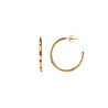 All the Luck in the World Aimé Goldplated Hoop Star Rose Medium All the Luck in the World Aimé Goldplated Hoop Star Rose Medium