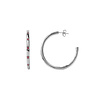 All the Luck in the World Aimé Silverplated Hoop Star Rose Large All the Luck in the World Aimé Silverplated Hoop Star Rose Large