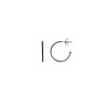 All the Luck in the World Aimé Silverplated Hoop Little Gem Black Small All the Luck in the World Aimé Silverplated Hoop Little Gem Black Small