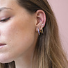 All the Luck in the World Aimé Goldplated Hoop Star Amethyst Small All the Luck in the World Aimé Goldplated Hoop Star Amethyst Small