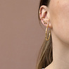 All the Luck in the World Aimé Goldplated Hoop Star Amethyst Large All the Luck in the World Aimé Goldplated Hoop Star Amethyst Large