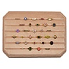All the Luck in the World Velvet ring display box peach large All the Luck in the World Velvet ring display box peach large