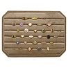 All the Luck in the World Velvet ring display box fallow large All the Luck in the World Velvet ring display box fallow large