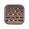 All the Luck in the World Velvet ring display box purple brown All the Luck in the World Velvet ring display box purple brown