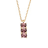 All the Luck in the World Bella Goldplated Necklace Bar Amethyst All the Luck in the World Bella Goldplated Necklace Bar Amethyst