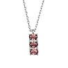 All the Luck in the World Bella Silverplated Necklace Bar Amethyst All the Luck in the World Bella Silverplated Necklace Bar Amethyst