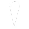 All the Luck in the World Bella Silverplated Necklace Bar Amethyst All the Luck in the World Bella Silverplated Necklace Bar Amethyst
