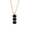 All the Luck in the World Bella Goldplated Necklace Bar Black All the Luck in the World Bella Goldplated Necklace Bar Black