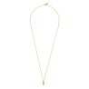 All the Luck in the World Bella Goldplated Necklace Bar Lime All the Luck in the World Bella Goldplated Necklace Bar Lime