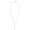 All the Luck in the World Bella Silverplated Necklace Bar Lime All the Luck in the World Bella Silverplated Necklace Bar Lime