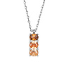 All the Luck in the World Bella Silverplated Necklace Bar Beige All the Luck in the World Bella Silverplated Necklace Bar Beige