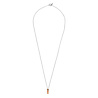 All the Luck in the World Bella Silverplated Necklace Bar Beige All the Luck in the World Bella Silverplated Necklace Bar Beige