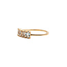 All the Luck in the World Jolie Ring Goldplated Sterling Silver Oval Bar Aquamarine All the Luck in the World Jolie Ring Goldplated Sterling Silver Oval Bar Aquamarine