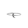 All the Luck in the World Jolie Ring Sterling Silver Tiny Moon Black All the Luck in the World Jolie Ring Sterling Silver Tiny Moon Black