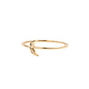 All the Luck in the World Jolie Ring Goldplated Sterling Silver Tiny Moon Green All the Luck in the World Jolie Ring Goldplated Sterling Silver Tiny Moon Green