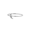 All the Luck in the World Jolie Ring Sterling Silver Tiny Moon White All the Luck in the World Jolie Ring Sterling Silver Tiny Moon White