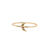 All the Luck in the World Jolie Ring Goldplated Sterling Silver Tiny Moon Peridot All the Luck in the World Jolie Ring Goldplated Sterling Silver Tiny Moon Peridot