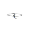 All the Luck in the World Jolie Ring Sterling Silver Tiny Moon Tanzanite All the Luck in the World Jolie Ring Sterling Silver Tiny Moon Tanzanite