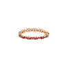 All the Luck in the World Chérie Goldplated Ring Bar Pink All the Luck in the World Chérie Goldplated Ring Bar Pink
