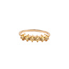All the Luck in the World Chérie Goldplated Ring Bar Dots Lime All the Luck in the World Chérie Goldplated Ring Bar Dots Lime