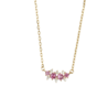 All the Luck in the World Sunlight Goldplated Necklace Zirconia Bar Dots All the Luck in the World Sunlight Goldplated Necklace Zirconia Bar Dots