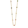All the Luck in the World Sunlight Goldplated Necklace Zirconia Multi Stones All the Luck in the World Sunlight Goldplated Necklace Zirconia Multi Stones