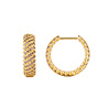 All the Luck in the World Sunlight Goldplated Hoops Tiny Zirconia Diamonds All the Luck in the World Sunlight Goldplated Hoops Tiny Zirconia Diamonds