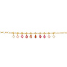 All the Luck in the World Sunlight Goldplated Bracelet Pink Zirconia Ombre All the Luck in the World Sunlight Goldplated Bracelet Pink Zirconia Ombre