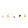 All the Luck in the World Sunlight Goldplated Bracelet Flowers Multi All the Luck in the World Sunlight Goldplated Bracelet Flowers Multi