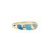 All the Luck in the World Sunlight Goldplated Ring Enamel Swirl Ombre All the Luck in the World Sunlight Goldplated Ring Enamel Swirl Ombre