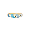 All the Luck in the World Sunlight Goldplated Ring Enamel Swirl Ombre All the Luck in the World Sunlight Goldplated Ring Enamel Swirl Ombre