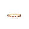 All the Luck in the World Sunlight Goldplated Ring Enamel Two Colors Swirl Small All the Luck in the World Sunlight Goldplated Ring Enamel Two Colors Swirl Small