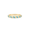 All the Luck in the World Sunlight Goldplated Ring Enamel Sparkling Swirl Small All the Luck in the World Sunlight Goldplated Ring Enamel Sparkling Swirl Small