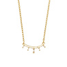 All the Luck in the World Sunlight Goldplated Necklace Crown Bars All the Luck in the World Sunlight Goldplated Necklace Crown Bars