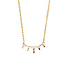 All the Luck in the World Sunlight Goldplated Necklace Crown Bars All the Luck in the World Sunlight Goldplated Necklace Crown Bars