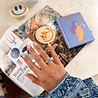 All the Luck in the World Sunlight Goldplated Ring Enamel Ombre All the Luck in the World Sunlight Goldplated Ring Enamel Ombre