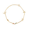 All the Luck in the World Sunlight Goldplated Bracelet Moonstar Charms Opal All the Luck in the World Sunlight Goldplated Bracelet Moonstar Charms Opal