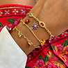 All the Luck in the World Sunlight Goldplated Bracelet Multi Zirconia Charms All the Luck in the World Sunlight Goldplated Bracelet Multi Zirconia Charms