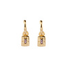 All the Luck in the World Sunlight Goldplated Earring Square Zirconia Charm All the Luck in the World Sunlight Goldplated Earring Square Zirconia Charm