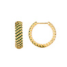 All the Luck in the World Sunlight Goldplated Hoops Tiny Zirconia Diamonds All the Luck in the World Sunlight Goldplated Hoops Tiny Zirconia Diamonds
