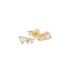 All the Luck in the World Sunlight Goldplated Studs Three Dots All the Luck in the World Sunlight Goldplated Studs Three Dots