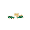 All the Luck in the World Sunlight Goldplated Studs Three Dots All the Luck in the World Sunlight Goldplated Studs Three Dots