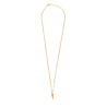 All the Luck in the World Sunlight Goldplated Necklace Zirconia Shell All the Luck in the World Sunlight Goldplated Necklace Zirconia Shell